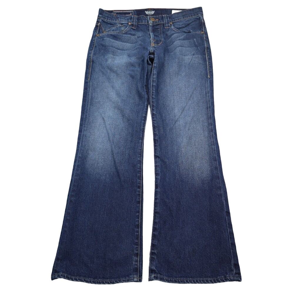 Rock Republic Jeans Womens 31 Blue Mid Rise 5 Pocket Design Casual Pants